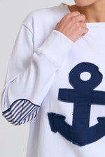 Nautical Sweatshirt | White