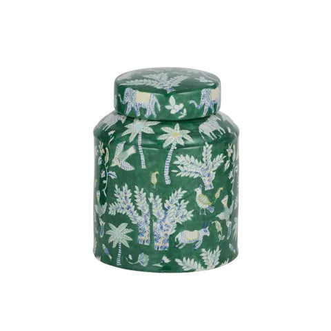 Jade Ceramic Jar