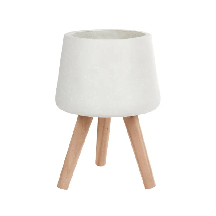 Cloud Composite Pot W/Legs