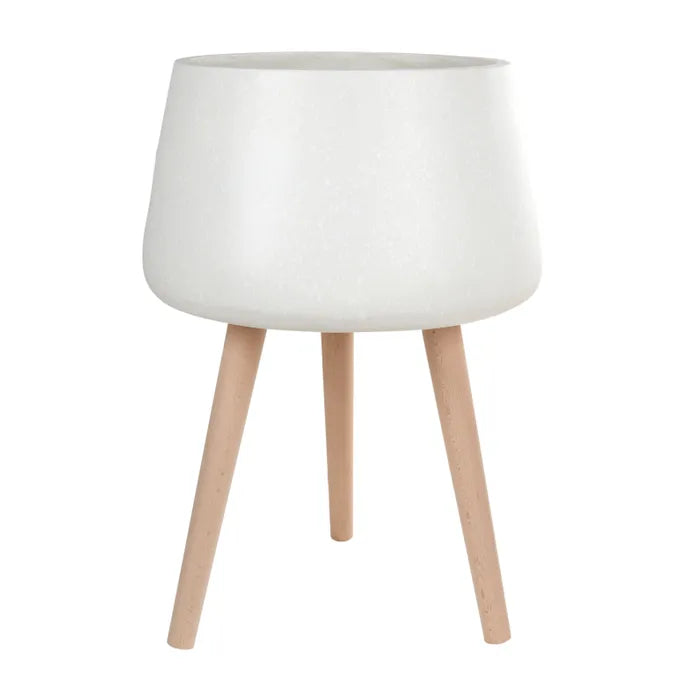 Cloud Composite Pot W/Legs