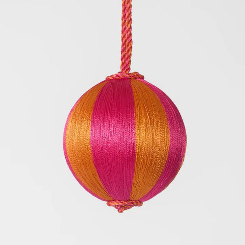 Silk Stripe Bauble Small