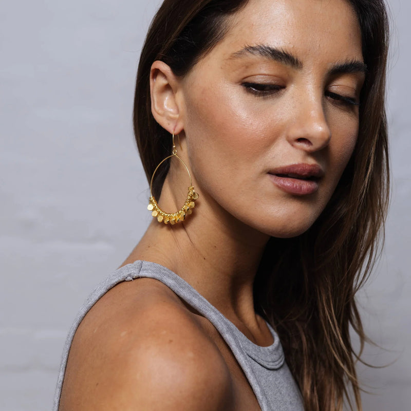 Hoop Earrings | Gold