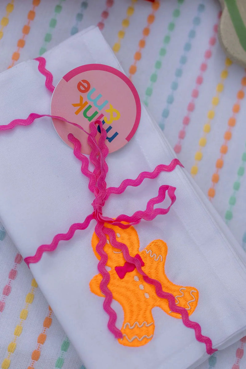 Christmas Embroidered Napkins