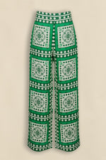 Gesture Pant | Parrot Scarf
