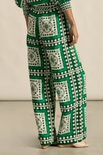 Gesture Pant | Parrot Scarf