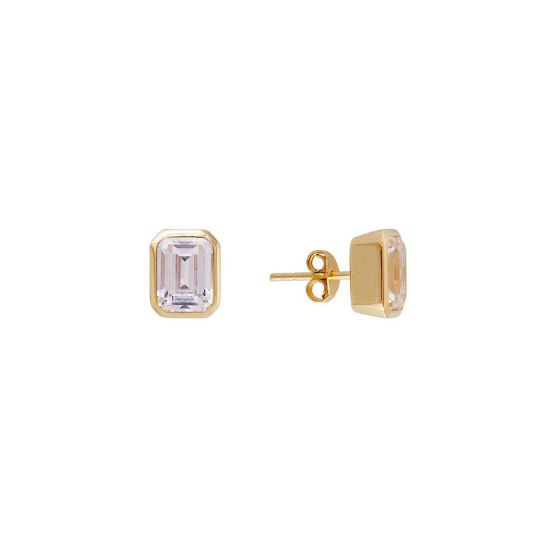 White Crystal Cocktail studs