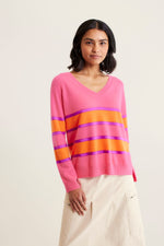 Brooklyn Sweater | Electric Pink
