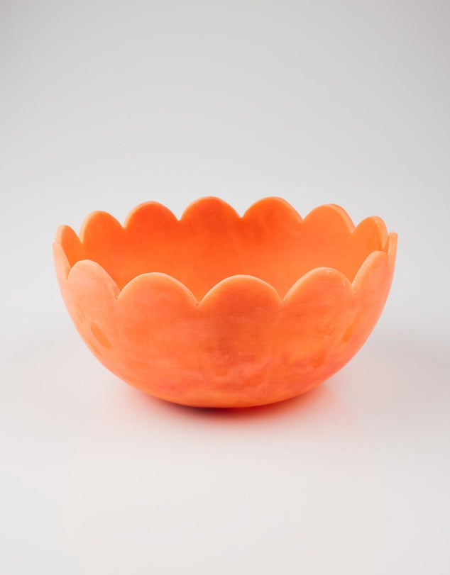 Large Petal bowl | Orange