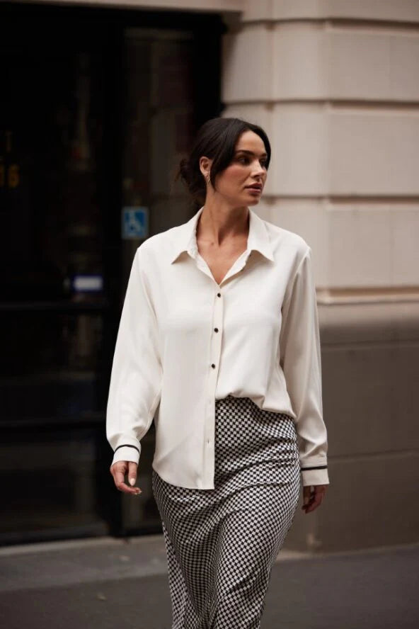 Hunter Cuff Shirt | Cream