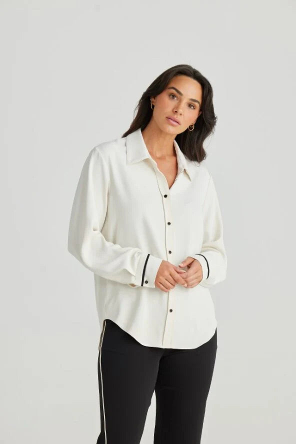 Hunter Cuff Shirt | Cream