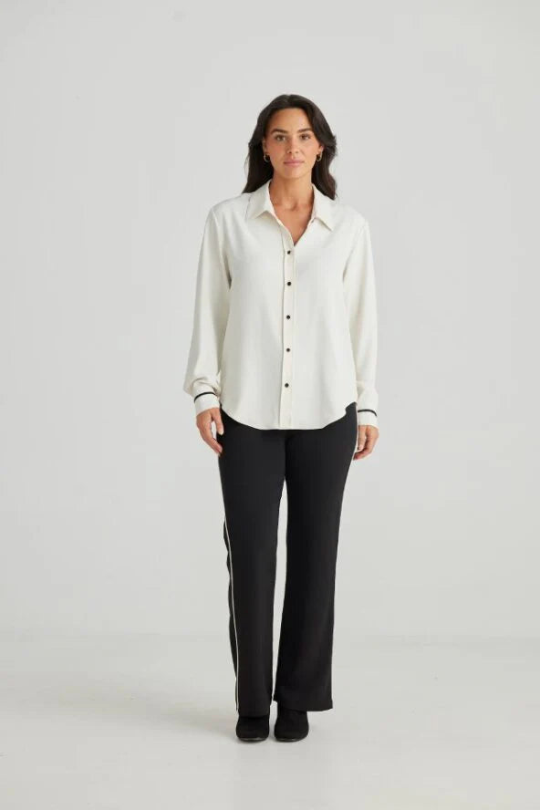 Hunter Cuff Shirt | Cream