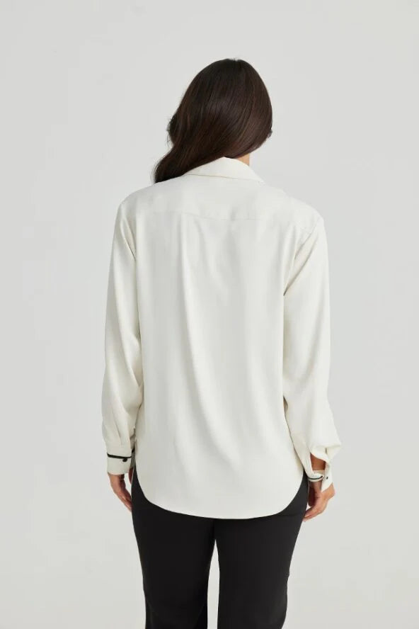 Hunter Cuff Shirt | Cream