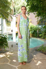 Tia Sundance Maxi Dress | Green