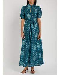 Oceanus Dress | Tide Indigo