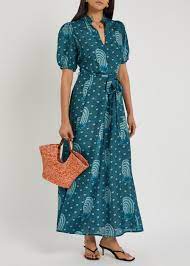 Oceanus Dress | Tide Indigo