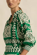 Inspire Top | Parrot Scarf