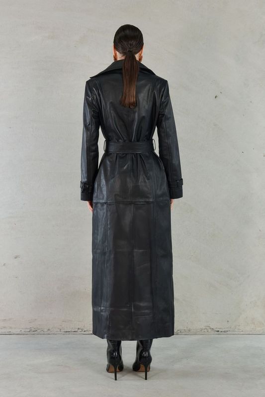 Julia Leather Coat