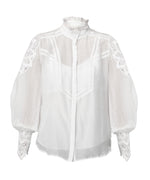 Sevilla Cotton Silk Shirt | Blanca