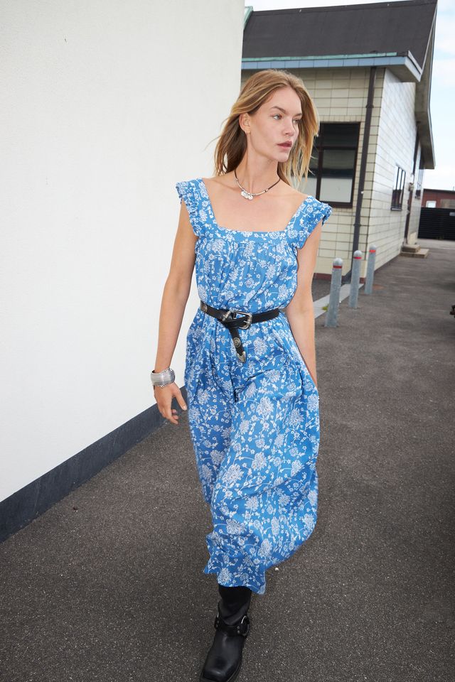 Kira Dress | Blue