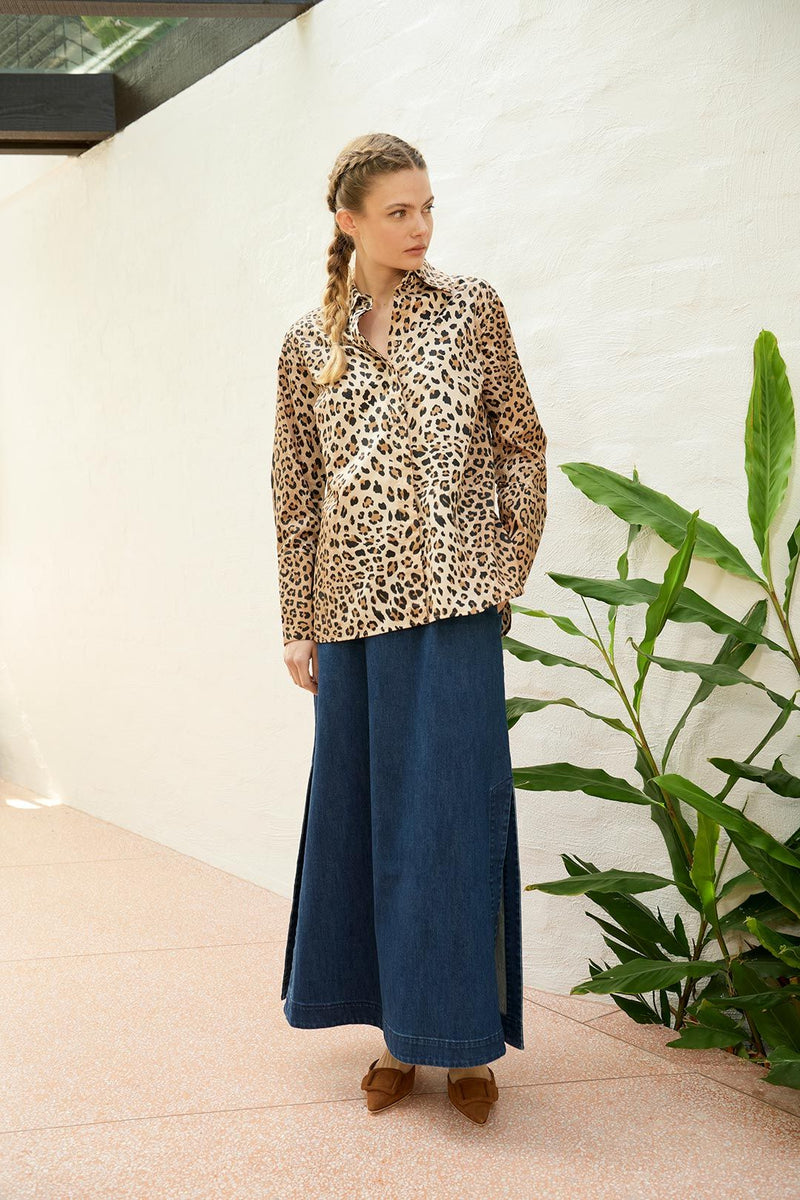 River Leopard Shirt
