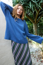 Solar Flair Knit | Blue