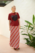 Ivy Sun Skirt | Red