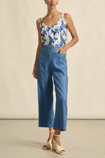 Memo Top | Azure Bouquet