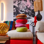Castilo Round Velvet Cushion