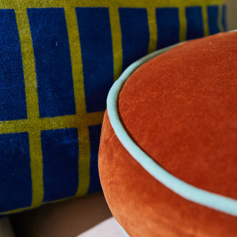 Castilo Round Velvet Cushion
