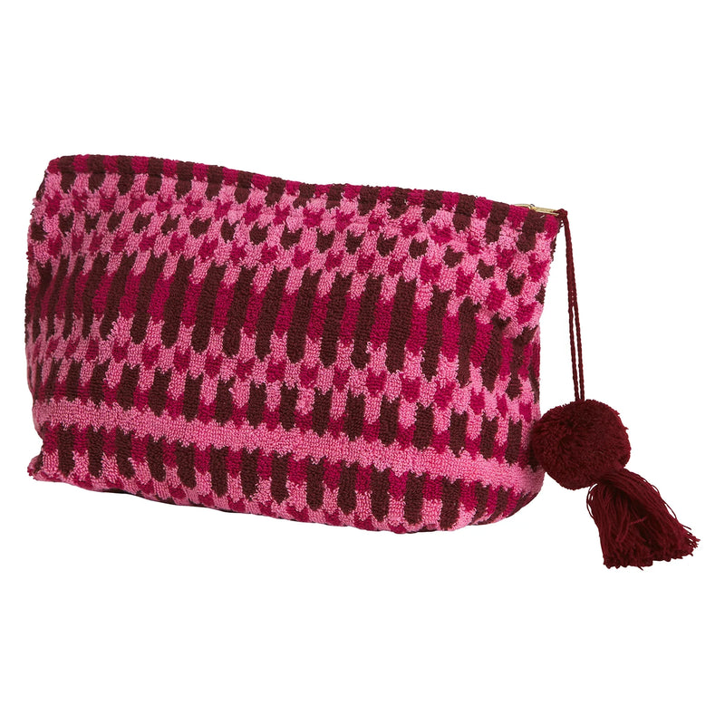 Arlette Terry Pouch | Cosmo Pink