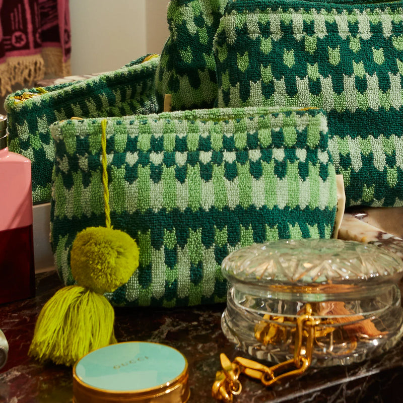 Arlette Terry Pouch | Jade