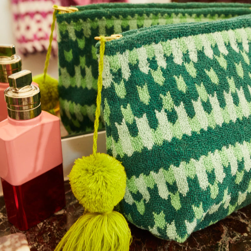 Arlette Terry Pouch | Jade