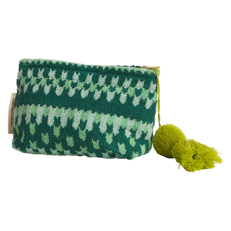 Arlette Terry Pouch | Jade