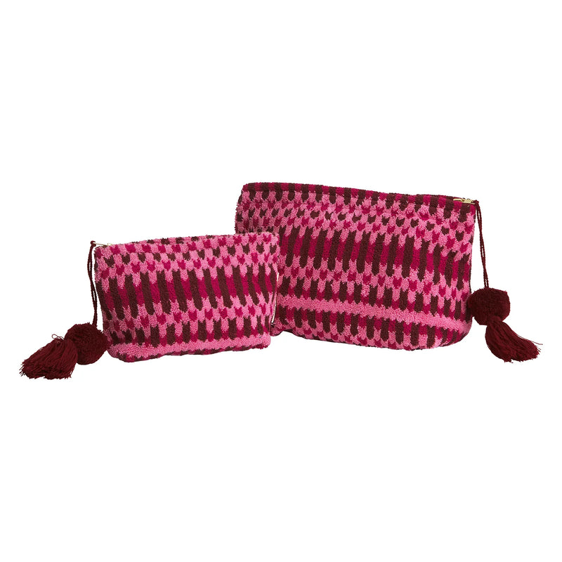 Arlette Terry Pouch | Cosmo Pink