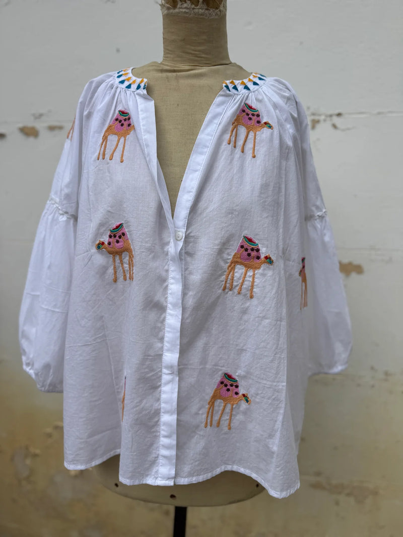 Camel Train Cotton Top