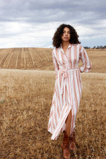 Arlet dress | Peony Antique stripe