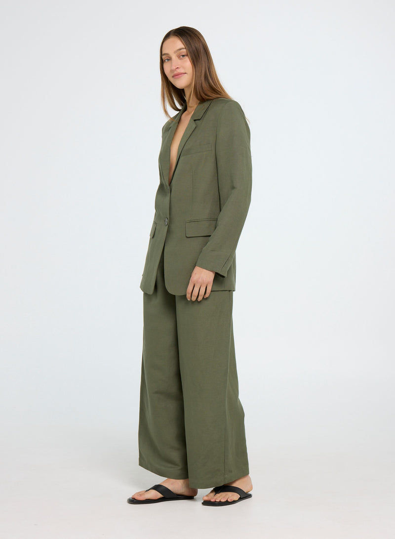 Elle Blazer | Forest