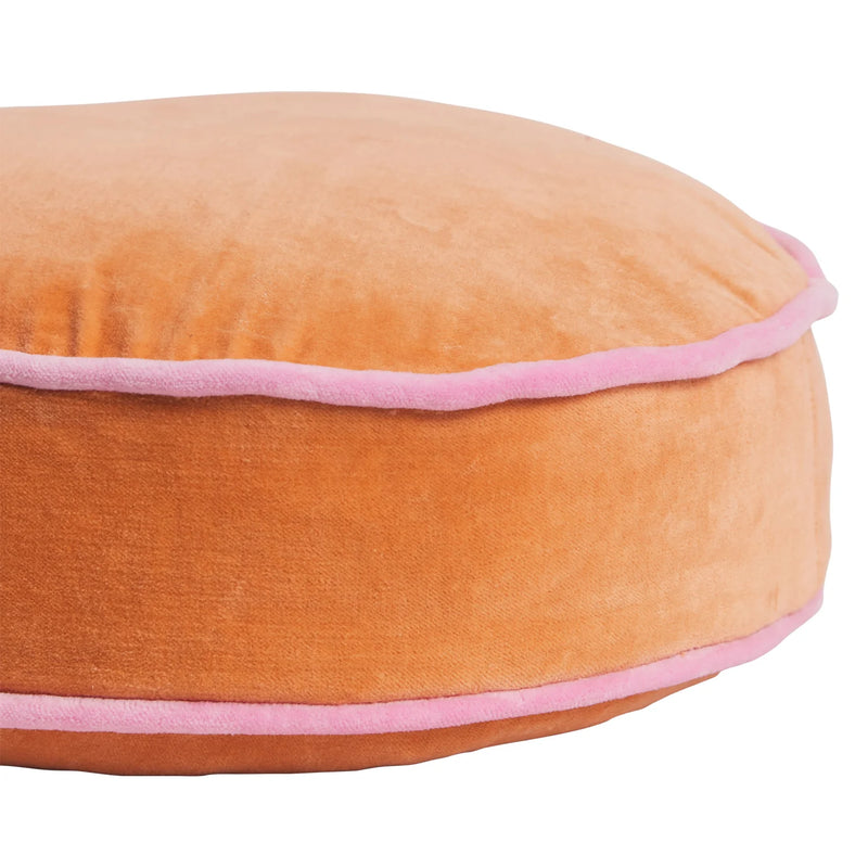 Castilo Round Velvet Cushion
