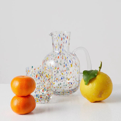 Party Speckle Carafe & Glass One Size