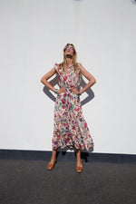 Samo Midi Dress | Flower Print