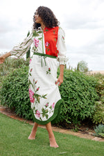 Rafferty Skirt | Ruby Antique Rose