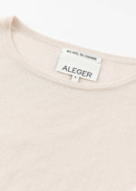 CASHMERE BLEND BELL SLEEVE TOP | WINTER WHITE