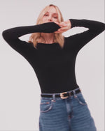 Classic Long Sleeve Crew | Black