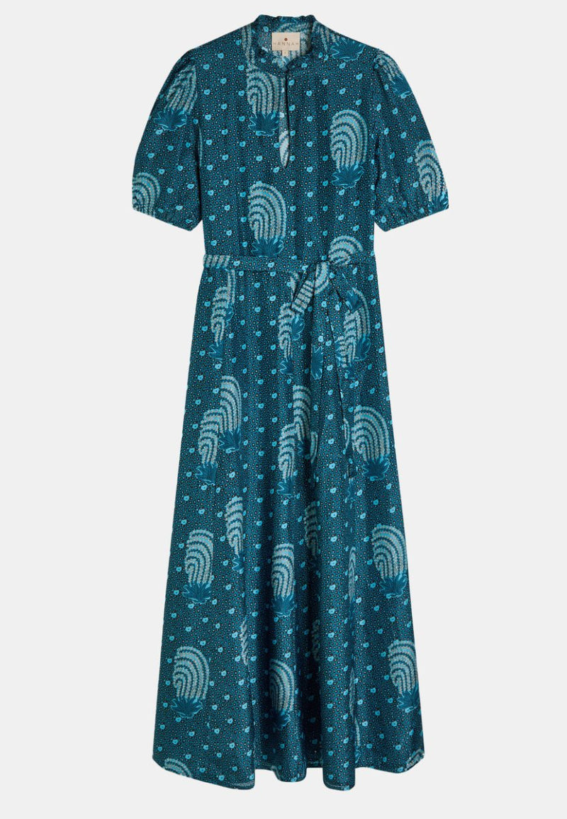 Oceanus Dress | Tide Indigo
