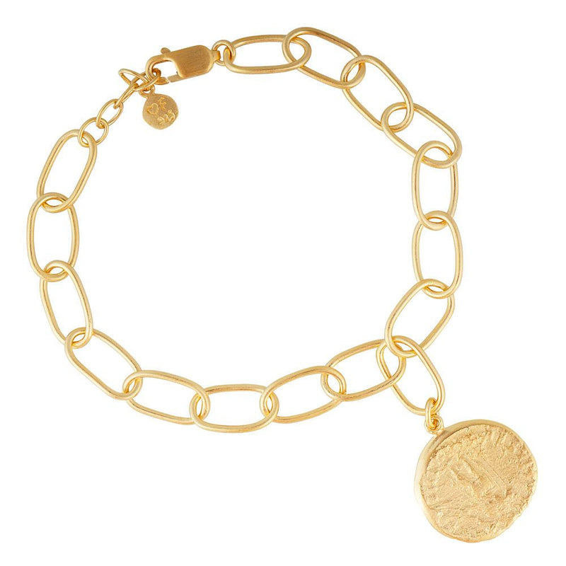 Ancient Coin Bracelet | Gold