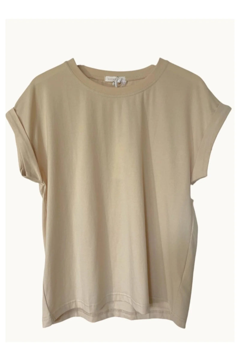Athena Tee | Biscuit