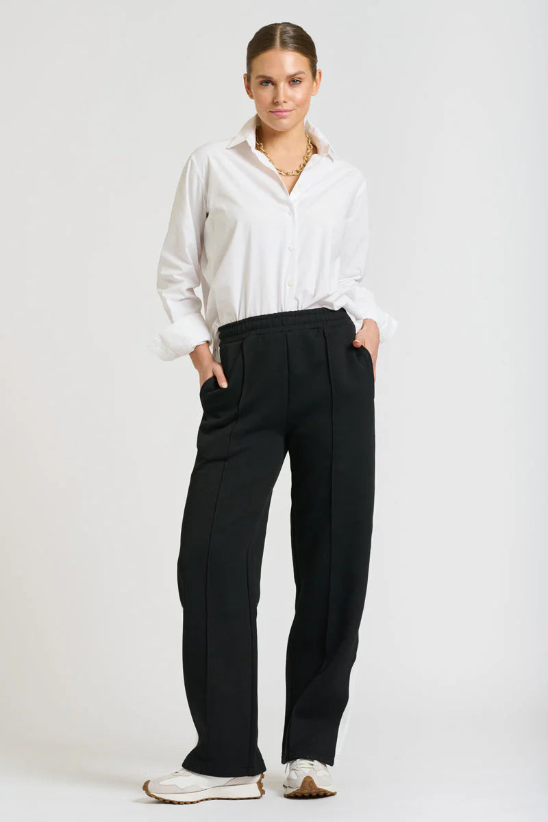 Lola Pant | Black & Ivory
