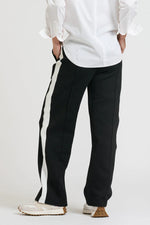 Lola Pant | Black & Ivory