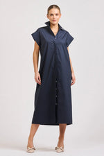 Fifi Shirt Dress | Navy