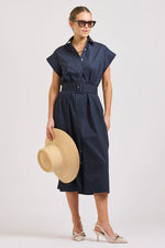 Fifi Shirt Dress | Navy